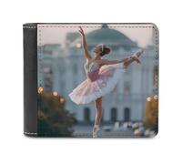 WAFICAC Portefeuille en Cuir Style Ballerine Vintage, Moscou, Russie, URSS, Porte-Cartes, Pochette pour Hommes et Femmes