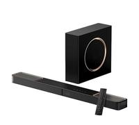 WAFOHSR Barre De Son Compatible Dolby Atmos, Système Audio Surround for Téléviseur avec Caisson Basses 13,3 Cm (5,25 Pouces), for Smart TV Connectivité Polyvalente