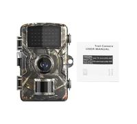 WAFOHSR Caméra De Chasse Et Suivi des Sentiers La Faune, 128 Go, Vision Nocturne, Activation par Le Mouvement, en Plein Air, Forêt, avec Déclencheur, Repérage Haute RéSolution(Camera)