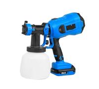 WAFOHSR Pistolet De Pulvérisation Électrique Sans Balais, 20V, 1200ML, Pulvérisateur Peinture Domestique, Contrôle Du Débit, Aérographe, 4 Buses, Facile Et Nettoyage RéGlage PréCis