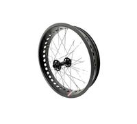 WAFOHSR Roue Avant for Fat Bike 20 24 26 Pouces, for Vélo Électrique De Neige, Arrière for avec Moteur, Kits Conversion for Moteur Puissant(20X4.0 150x15mm)