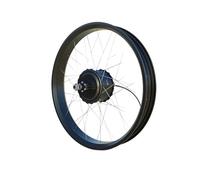 WAFOHSR Roue Motrice Fat Tire 1000W 20'' 26'' avec Moyeu Arrière À Engrenages sans Balais for Vélo Électrique, Fatbike Et Motoneige - Kit De Conversion DIY Moteur Puissant(20in Rear Wheel,190mm)