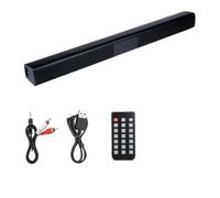 WAFOHSR Système Audio Home Cinéma, Enceintes Bluetooth, D'ordinateur, Barre De Son, Caisson Basses, Radio, Chaîne Hi-FI, Colonne Connectivité Polyvalente(330 mm bs28A)