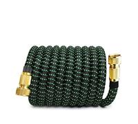 WAFOHSR Tuyau d'arrosage de Jardin Flexible, Pistolet de pulvérisation d'eau à Haute Pression for Le Nettoyage, Tuyau d'irrigation, Tuyau de Douche Largement Utilisé(A pcs hose-01,1/2"_50FT)