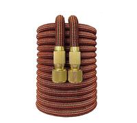 WAFOHSR Tuyau d'arrosage de Jardin, Tuyau d'arrosage pivotant, Pistolet pulvérisateur d'eau à Haute Pression, Flexible et Extensible Largement Utilisé(A Single Hose 03,25FT)