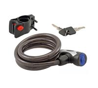 WAG Antivol Vélo haîne Câble Anti-vol Avec Support Ø 12 150CM