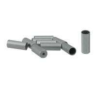 WAG Embouts en aluminium pour gaine de frein, paquet de 100 5 MM