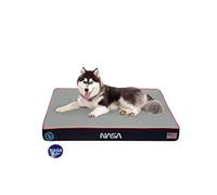 Wag Lit pour Chien NASA édition limitée | Mousse à mémoire de Forme infusée de Gel rafraîchissant | Mousse orthopédique de Soutien Hors du Monde | Housse Lavable en Machine et Doublure résistante à