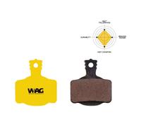 Wag Plaquettes De Frein à Disque Organiques Mt4/mt8