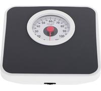 Waga łazienkowa mechaniczna Adler AD 8178 o pojemności 120 kg, dokładność 1000 g, kolor czarny. Dodatkowo wyposażona w antypoślizgowe stopy oraz wygodny w odczycie wyświetlacz. Funkcje: pokrętło kalib
