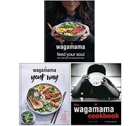 Wagamama 3 Books Collection Set par Hugo Arnold (Le livre de recettes Wagamama, [Relié] Wagamama Feed Your Soul & [Relié] Wagamama Your Way)