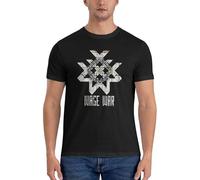 Wage War Sports Fan ummer Clothes Unisex O-Neck 100% Cotton Short-Sleeve T-Shirts Black S