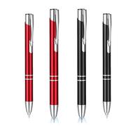 WAGLOS 4 pièces stylos à Bille 2 en 1 lumière LED stylos à Bille roulante Pointe éclairée Stylo lumière LED Lampe de Poche écriture stylos à Encre Gel