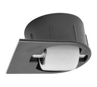 Wagner 01702801 Roulette pivotante souple avec roulement à billes Ø 15 mm, boîtier en plastique noir Ø 30/25 x 14/5 mm, tige en métal, charge maximale 50 kg