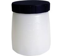 WAGNER 0414906 Godet de Peinture avec Couvercle 600 ML pour Les Pistolets de Peinture WAGNER