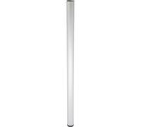 Wagner 12341501 Teno Pied de Meuble/Pied de Meuble/Tube de Meuble Ø 60 x 1150 mm, combinable Individuellement avec système TENO et QuickClick, Acier en Aluminium Aspect anodisé, capacité de Charge 50