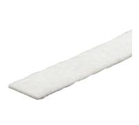 Wagner 15000199 Rouleau de feutre souple autocollant Blanc 10 x 2000 x 1 mm Pour patins en feutre, tampons de protection ou pour le bricolage
