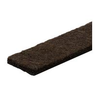 Wagner 15131099 Rouleau en feutre autocollant Marron 16 x 1000 x 3 mm Pour patins en feutre, tampons de protection ou pour le bricolage