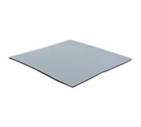 Wagner 16121099 Patins en PTFE 100 x 100 x 1,5 mm, plastique spécial, autocollant, gris, comme patin coulissant, robuste