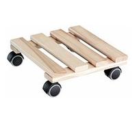 Wagner Chariot de Plantes Paletti et Porte Plante pour L'Intérieur, Capacité de Charge 100kg, 25 x 25 x 8cm