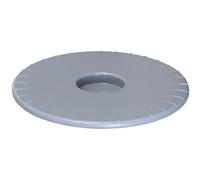 WAGNER 20045001 ULTRAFLAT Chariot pour Plantes Ø 30 x 3 cm, pour l'intérieur avec roulement à Billes léger, Rouleau de Pot Extra Plat en Plastique ABS, Gris argenté, imperméable, capacité de Charge
