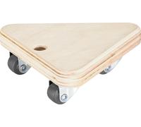 WAGNER Aide au transport Multiplex BIRKE - 14 x 14 x 14 x 4,5 cm, roulettes souples Ø 20 mm, capacité de charge 100 kg - 20131301
