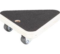 WAGNER Aide au transport Multiplex MAXIGRIP - 14 x 14 x 14 x 4,5 cm, roulettes souples Ø 20 mm capacité de charge 100 kg - 20131401