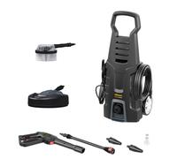 Wagner AQUASTORM Advanced Nettoyeur haute pression - 135 bar, 1700 W, nettoyeur de surfaces, brosse rotative, 2 buses, tuyau de 5 m, pistolet, lance