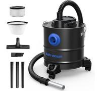 wagner-Aspirateur À Cendres,Multifonctionnel 20Kpa 20L,Double Système De Filtration Avec Filtre Hepa Et Préfiltre Pour Cheminée Barbecue Poêles Grills Foyers Brûleurs À Bûches Chimineas