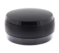 Wagner Black Deluxe 15522411 Butoir de porte de sol, Ø 45 x 25 mm, en plastique de qualité supérieure, noir brillant, autocollant, amovible sans laisser de traces