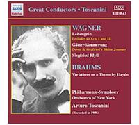 Toscanini – Wagner / Brahms – CD – Import – NAXOS