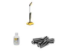 WAGNER Bundle Nettoyeur de terrasse Multifonctions Levaro Powerbrush 18V+ WAGNER Stone Cleaner 3 in 1, 500 ML, + WAGNER Stone Brush Kit Smooth