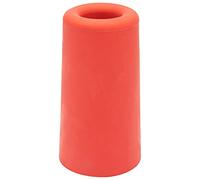 WAGNER Butoir de porte au sol/butoir de porte mural VOLCANO GRAND - diamètre Ø 40 x 73 mm, butoir en caoutchouc plein de haute qualité, rouge, à visser - 15207121
