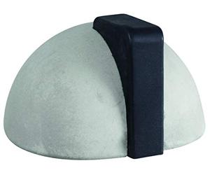 WAGNER Butoir de porte HÉMISPHÈRE DE CIMENT MOYEN - diamètre Ø 92 x 95 x 52 mm, placement sur sol, butoir premium en béton et caoutchouc thermoplastique - 15518901