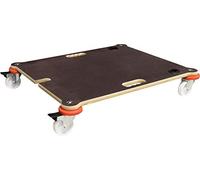 WAGNER Chariot de déménagement/empilage MM 1376 I 70 x 60 x 12,5 cm - Charge 200 kg - pour empiler des chaises I Panneau antidérapant, protège Meubles et Murs I certifié FSC® - 20137601