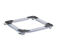 Wagner Chariot de déménagement MM 1195 – surface de chargement réglable 46–66 x 5 cm – Charge 220 kg – 2 freins