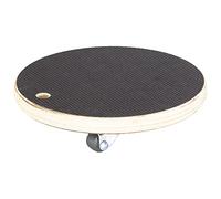 Wagner Chariot de Transport - en Bois stratifié avec poignée - Diamètre : 20 x 4,5 cm - Charge maximale : 100 kg - pour déménagement - Planche à roulettes pour Meubles avec Trou de Suspension - FSC