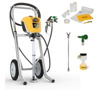 Wagner Control Pro 350M Airless + Rallonge de buse 60cm + Buse 515 + TipClean + Kit de masquage peinture