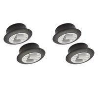 WAGNER Design - 3C - Roulette pivotante/roulette de transport/roulette de meuble - gris, bande de roulement souple, diamètre Ø 75 mm, roulement à billes, charge max. 75 kg - 01227801 (Lot de 2)