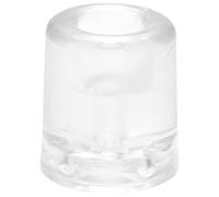 WAGNER design yourself Butoir de porte au sol/butoir de porte mural VOLCANO MEDIUM - diamètre Ø 31 x 34 mm, butoir en caoutchouc plein de haute qualité, transparent, à visser - 15206421