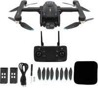 Wagner-Drone Avec Double Caméra 8k Réglable À 180°,Quadricoptère Rc Transmission Wifi Sans Balais Évitement D'obstacle Hd Drone Rc Esc Gps Avec 8 Lumières Led,Retour En Un Clic (2 Batterie)