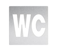 Wagner-Ewar AC Plaque de porte WC, 700404, AC404