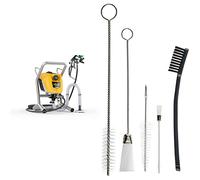 WAGNER Kit de nettoyage pour pistolet à peinture + Airless Pistolet peinture Control Pro 250 M pour Peintures murales, Laques et Lasures, et vernis d’intérieur, 15 m² en 2 min, Réglage de Pression