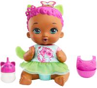 wagner-My Garden Baby Bébé Chaton Boit Et Fait Pipi Poupée (30 Cm) Et Accessoires,Avec Couche Réutilisable,Et Biberon,Jouet Enfant,Dès 3 Ans,Hhl23