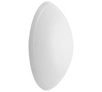 WAGNER Parechoc de porte VISSER ou COLLER blanc - diamètre Ø 60 x 15 mm, à visser ou coller au mur, butoir en plastique de haute qualité, matériel de montage inclus - 15236011