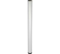 WAGNER Pied de Meuble/Pied de Table/Tube système TENO Ø 60 x 800 mm, combinable Individuellement avec Le système TENO et QuickClick, Acier Aspect anodisé, capacité de Charge 50 kg - 12340901