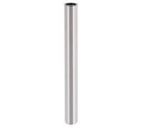 Wagner Pied de Meuble/Pied de Table/Tube système TENO - Diamètre 30 x 297 mm - Combinable Individuellement avec Le système TENO et QuickClick - Acier Aspect Acier Inoxydable brossé - Charge maximale