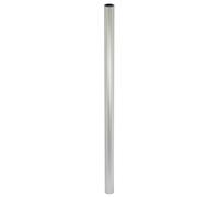 Wagner Pied de Meuble/Pied de Table/Tube système TENO - Diamètre 30 x 613 mm - Combinable Individuellement avec Le système TENO et QuickClick - Acier Aspect Acier Inoxydable brossé - Charge maximale