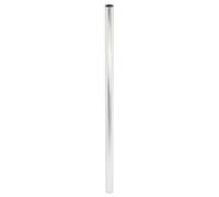 Wagner Pied de Meuble/Pied de Table/Tube système TENO - Diamètre 30 x 718 mm - Combinable Individuellement avec Le système TENO et QuickClick - Acier chromé - Charge maximale : 50 kg - 12157201