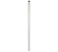 WAGNER Pied de meuble/pied de table/tube système TENO - Diamètre 30 x 718 mm - Combinable individuellement avec le système TENO et QuickClick - Acier aspect aluminium anodisé - Charge maximale : 50 kg
